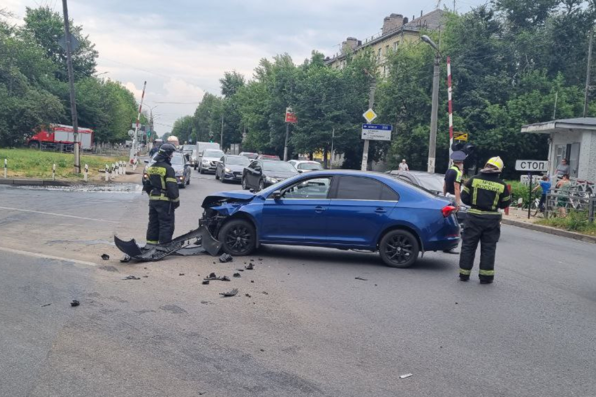 Твериград сегодня. Авария на Горьковском шоссе.